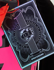 IN GOD WE TRUST RED BACKPACK (ONE OF ONE)