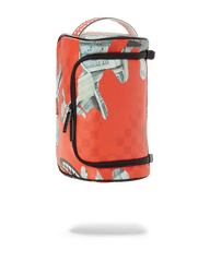 MONEY CAMO (RED) TOILETRY BAG