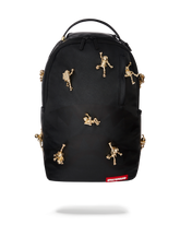 THE LOST IN SPACE BACKPACK (10 3D GOLD METAL ASTRONAUTS)