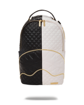 LEVELED UP SPLIT QUILT SHARK BACKPACK (DLXV)