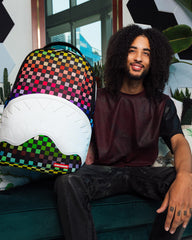 SHARKS IN PARIS THE GRID BACKPACK (DLXV)