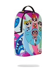 POWER PUFF GIRLS MONSTER SHARK BACKPACK