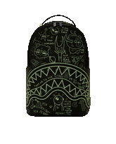 GLOW THE SPACE BACKPACK (GLOW IN THE DARK EFFECT)