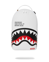 SHARK CENTRAL (WHT) BACKPACK (DLXV)