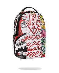 TRI-SPLIT GRAFFITI BACKPACK (DLXV)