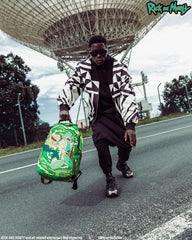 RICK & MORTY PORTAL SHARK BACKPACK