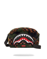 BIG SKY FUR SHARK MESSENGER BRICK BAG