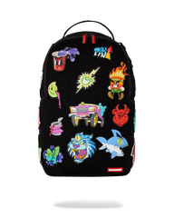 TRANCE PARTY PATCHES BACKPACK (23 VELCRO REMOVABLE PATCHES)