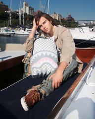 ROSE ALL DAY LA PALAIS SHARK BITE BACKPACK