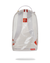 CLEAR VISION SHARKS IN PARIS - 100% ALL CLEAR DLX BACKPACK