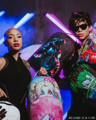 CAT WOMAN BIKER DLXSR BACKPACK