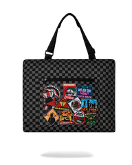 GLOBAL MOGUL UNLIMITED MILES PACKABLE BEACH MAT BLANKET WATER RESISTANT CONVERTIBLE TOTE