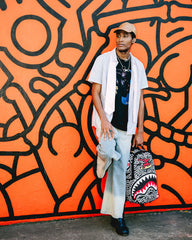 KEITH HARING SKATER SHARK DLXSR BACKPACK