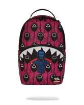 SQUID GAME COLLAB FRONT MAN & PINK GUARD SHARKS BACKPACK