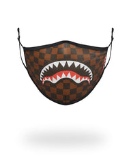 ADULT SHARKS IN PARIS (ORIGINAL) FORM FITTING FACE MASK