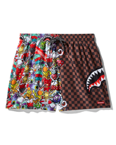 STICKER CREW SWIM SHORTS