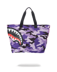 SPLIT CAMO BEACH TOTE