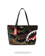 BIG SKY FUR SHARK TOTE