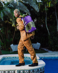 SHARKS OF THE GOLD OCEAN BACKPACK