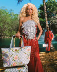 A.I. AFRICAN INTELLIGENCE ELEGANT ENERGY TOTE - SANDFLOWER COLLAB