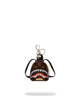 SAWTOOTH SHARKS IN PARIS BACKPACK KEYCHAIN