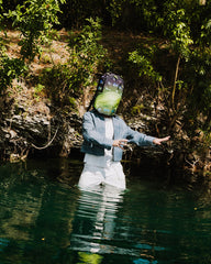 EYES ALL A GLOW (GLOW IN THE DARK) DLXR BACKPACK