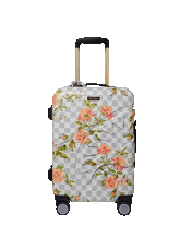 A.I. AFRICAN INTELLIGENCE ELEGANT ENERGY SHARKITECTURE CARRY-ON LUGGAGE - SANDFLOWER COLLAB