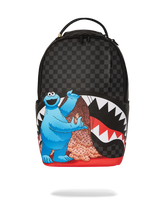 SESAME STREET COOKIE MONSTER SNACK ATTACK DLXSV BACKPACK