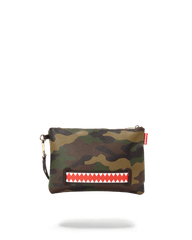 CHECKS IN CAMOFLAUGE CROSSOVER CLUTCH