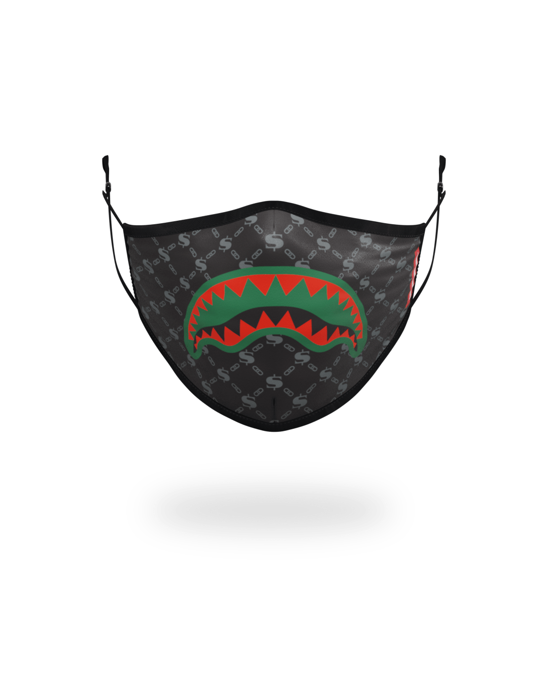 ADULT SPUCCI (BLACK) FORM-FITTING FACE MASK