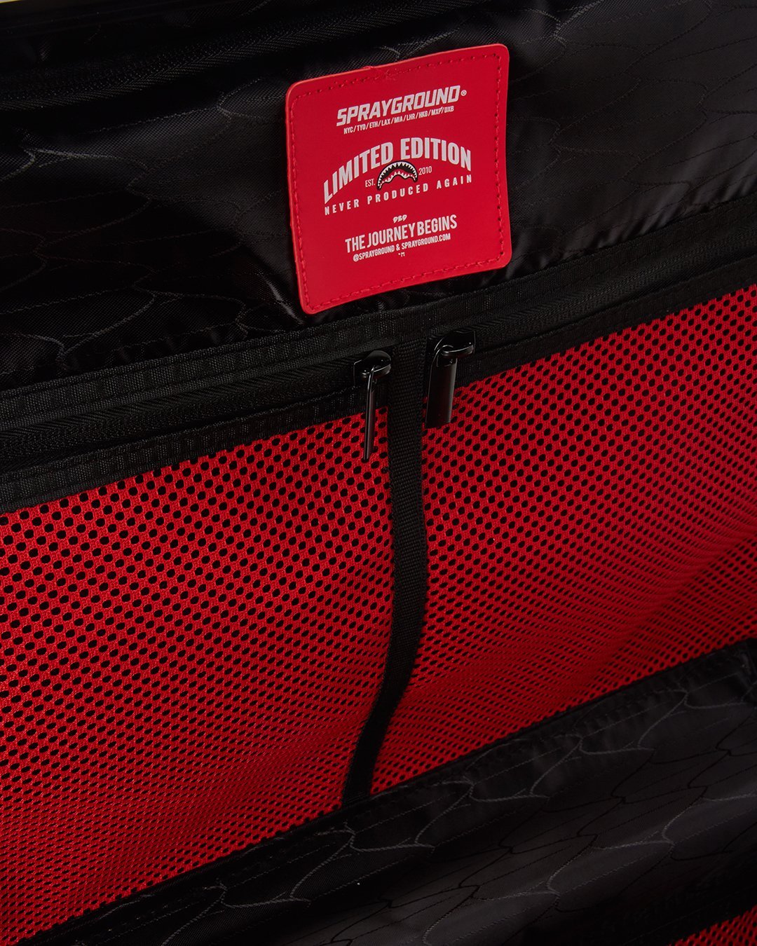 SHARKITECTURE MOLDED 22” CARRY-ON LUGGAGE