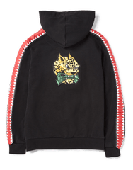 SHARKTRACK TIGER MONEY ZIPUP HOODIE (BLACK)