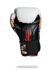 WHITE FIRE MONEY BOXING GLOVES