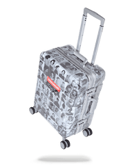 LAQUAN SMITH EMBOSSED CLEAR 3M CARRY-ON