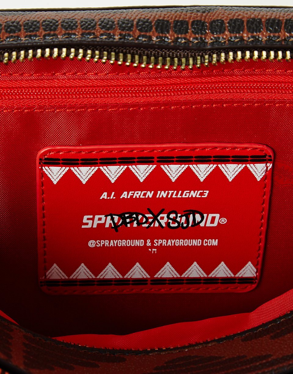 LEOPARDS IN PARIS TOILETRY AKA MONEY BAG