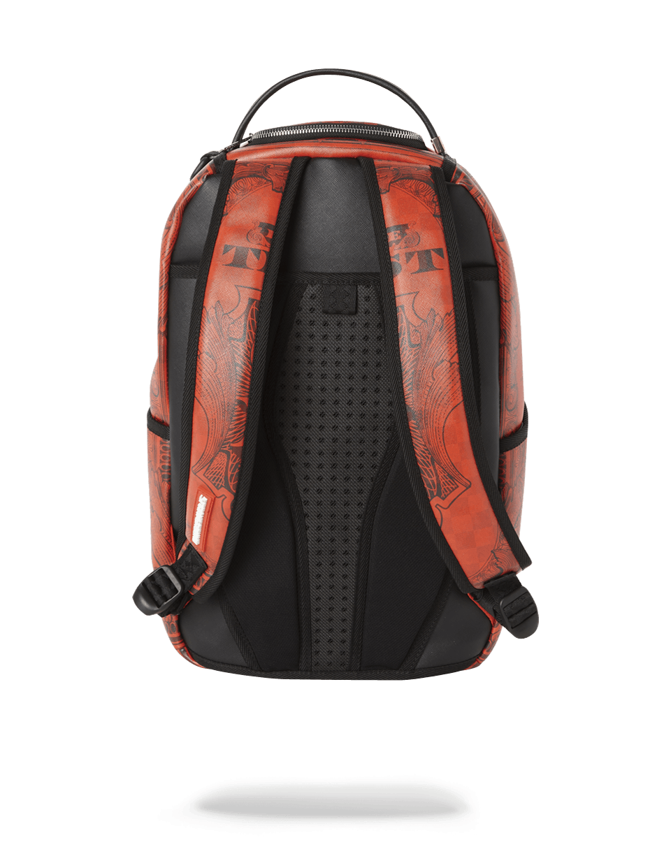 IN GOD WE TRUST RED BACKPACK (ONE OF ONE)