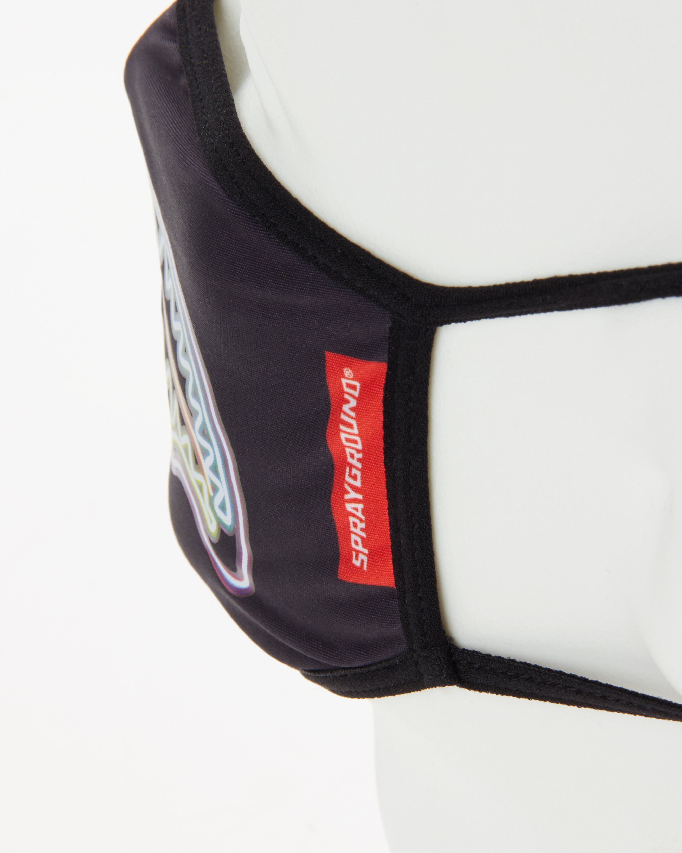 NEON SHARK FORM-FITTING MASK