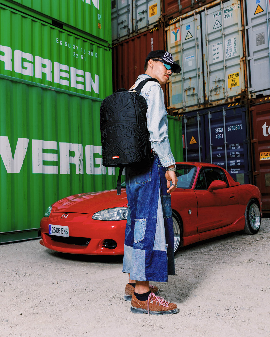 MYTHICAL MONOGRAM SHARK BACKPACK