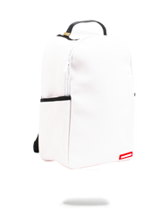 THE SPRAYGROUND DIY WHITE BACKPACK (VEGAN LEATHER & INNER MONEY LINING) & MARKERS INCLUDED