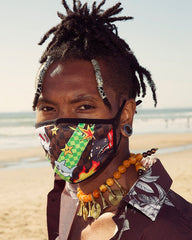 WTF THUNDER SHARK FACE MASK