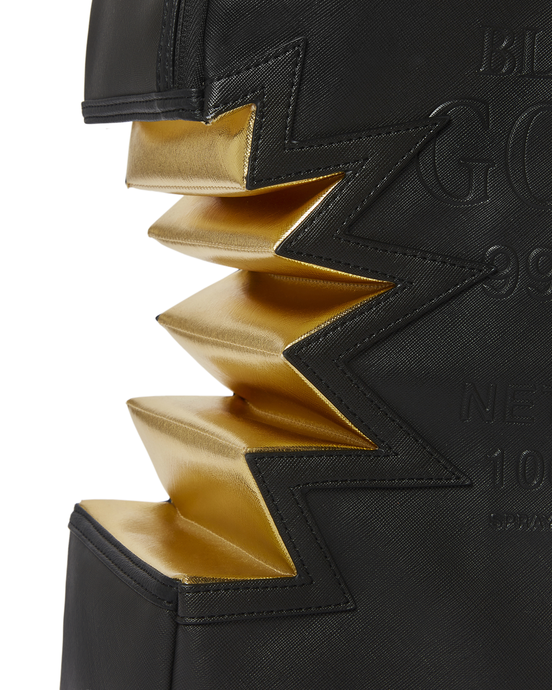 A.i.3 SHARK BITE BLACK GOLD BACKPACK (DLXV)