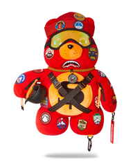 THE GLOBAL EXPEDITION MONEYBEAR TEDDYBEAR BACKPACK