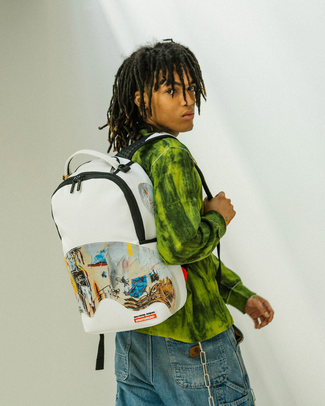 OFFICIAL BASQUIAT ACQUE PERICOLOSE 1981 BACKPACK (DLXV)