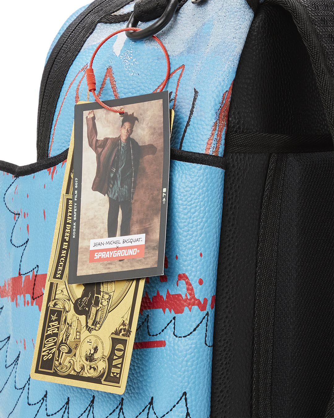 OFFICIAL BASQUIAT UNTITLED (FALLEN ANGEL) 1981 WING BACKPACK (DLXV)