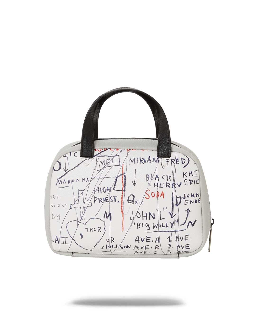 OFFICIAL BASQUIAT UNTITLED (CHEESE POPCORN) 1983 HANDBAG