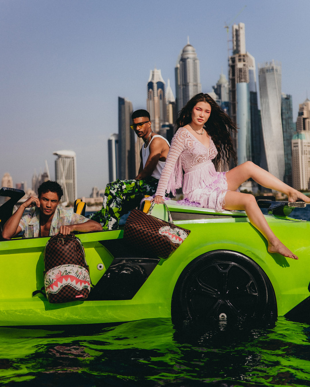 SHARKS IN PARIS COASTAL BACKPACK (DLXV)