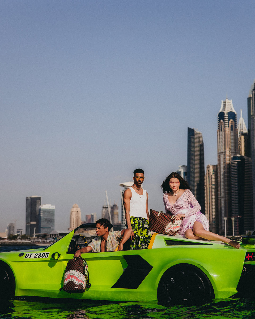 SHARKS IN PARIS COASTAL BACKPACK (DLXV)