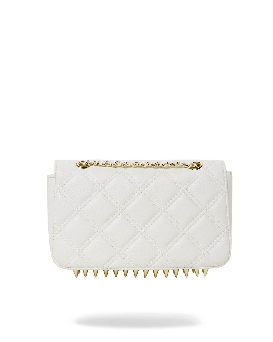 RIVIERA LE BLANC GOLD CHAIN SHARK HANDBAG