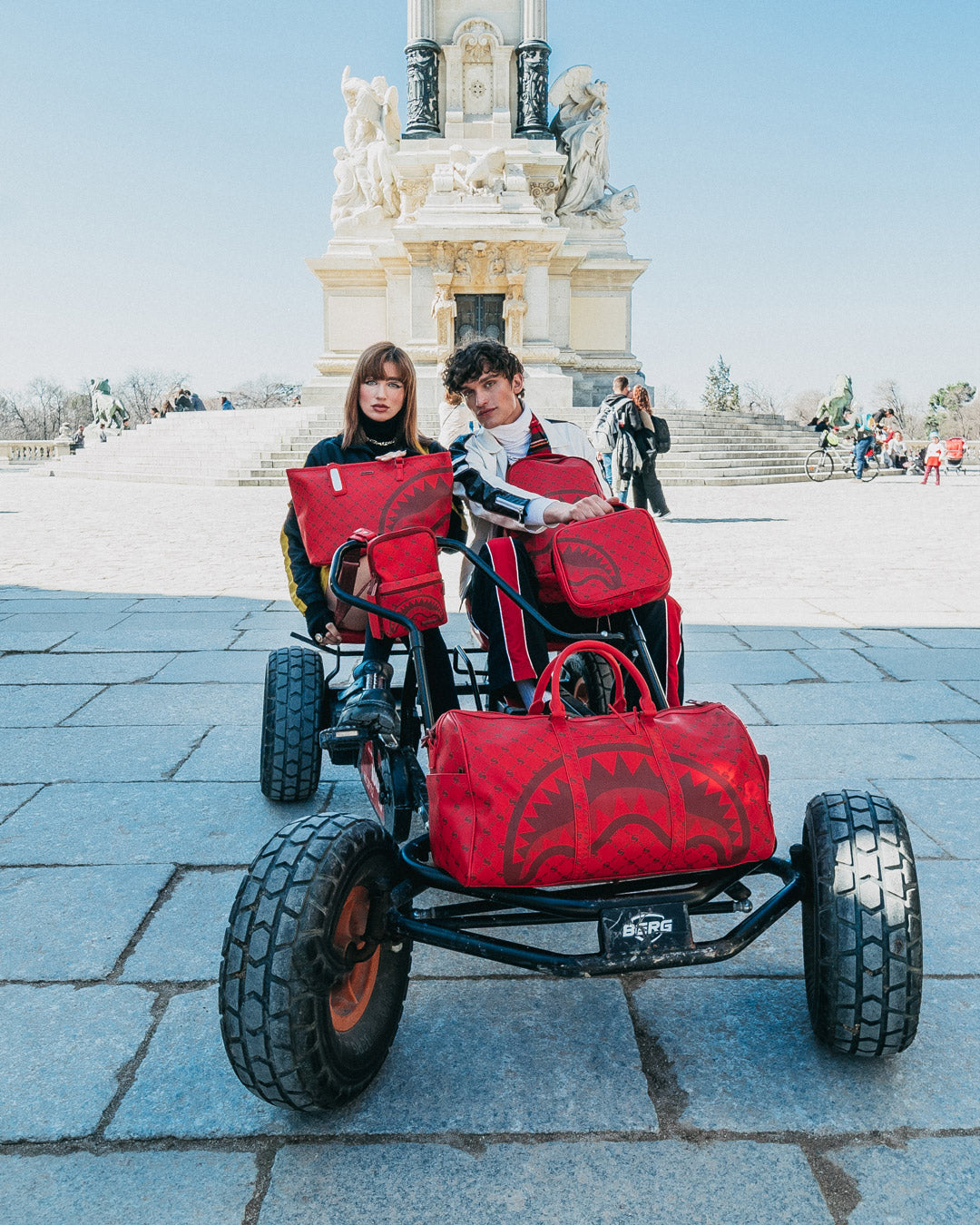 MONEY PATTERN BRICK SLING