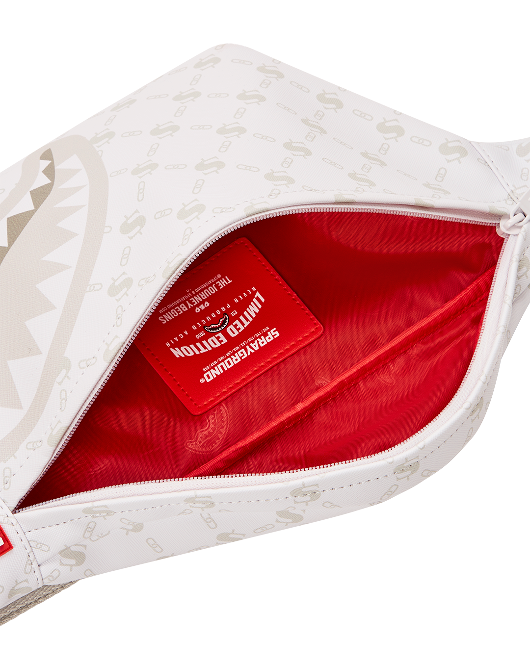 MONEY PATTERN POWDER SAVVY CROSSBODY